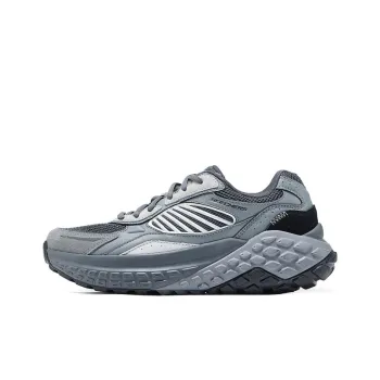 Skechers SPORT MENS Anti Slip Wear Resistant Low Top Running Shoes Men's Dark Gray