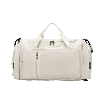 Tonlion Oxford Portable Travel Bag Unisex Beige/Green