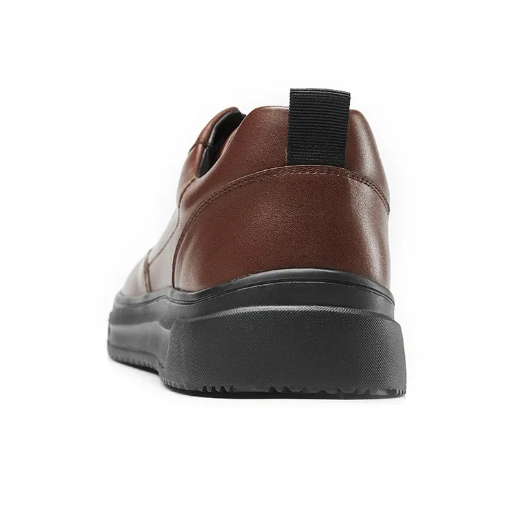 KANGNAI Casual Shoes Men's Black Brown-8