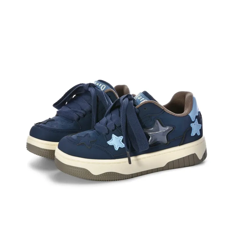 KAAVER OTTO Skateboard Shoes Women's Low Top White-35