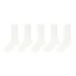 5 Pack (White+White+White+White+White)