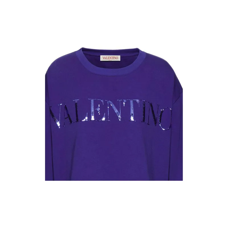 Valentino SS23 T-Shirt Women's Purple-5
