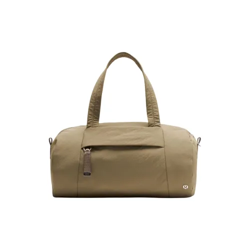 Lululemon Recycled Nylon Handbag Travel Bag Women's Deer Brown
