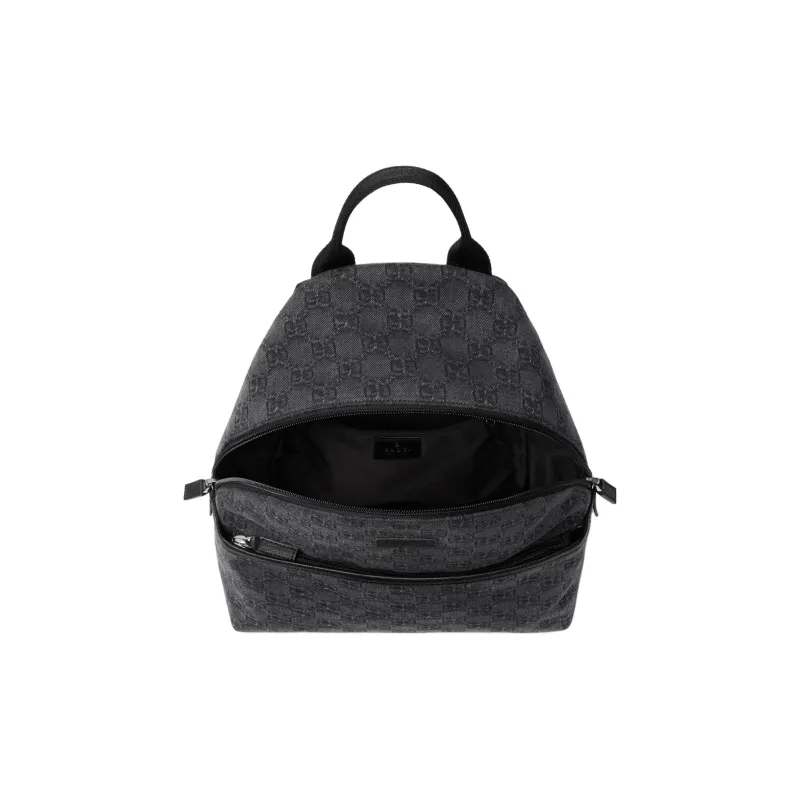 GUCCI Denim Backpack Regular Kids' Black-4