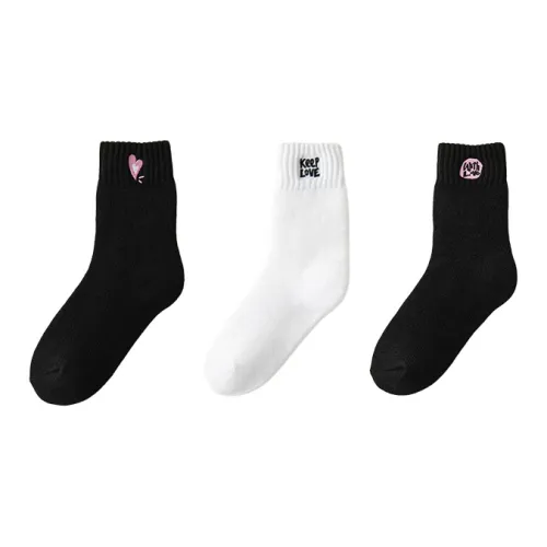 Cheemy Free Mid Calf Socks Women's Combo Set