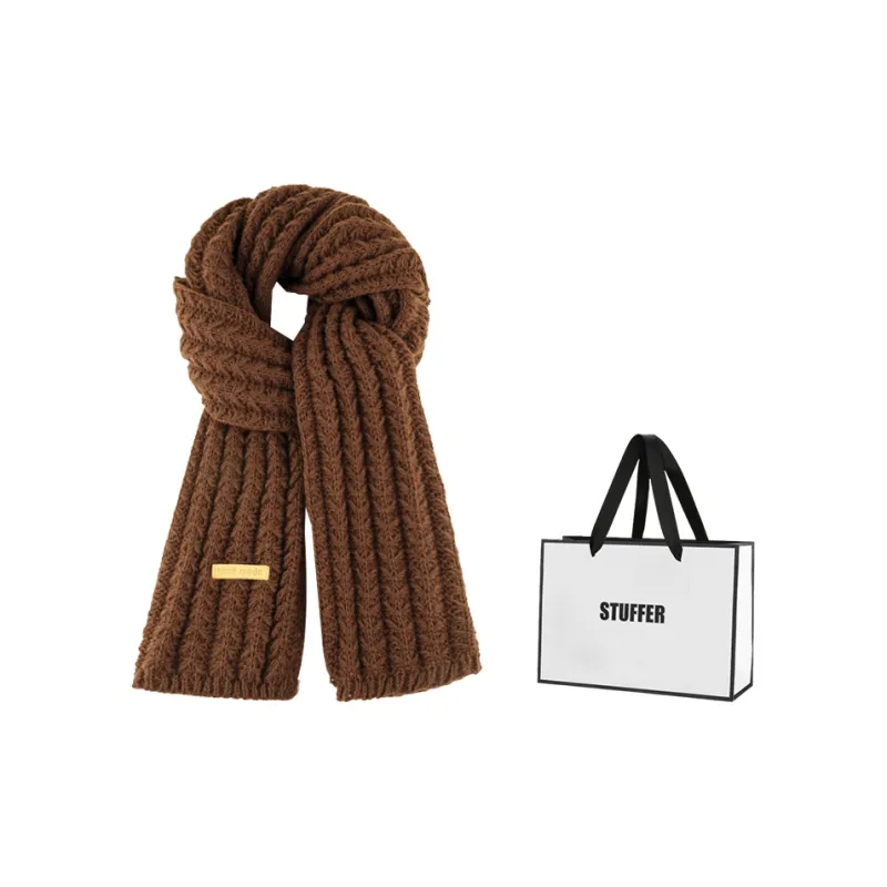 STUFFER Knit Scarves Unisex-9
