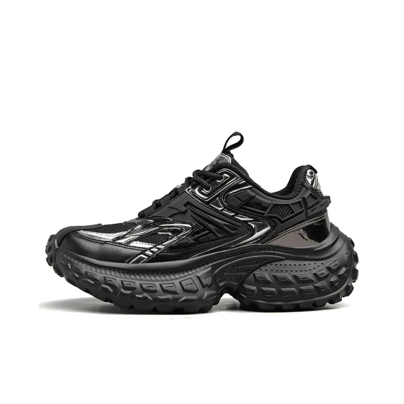 BLVCK PARIS Dark Night Series Low Top Chunky Sneakers Unisex-1