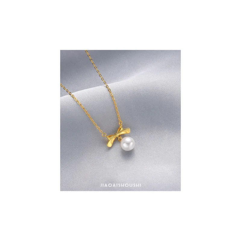 DFALLA S925 Silver/pearl Oyster Beads Necklaces Women's-1