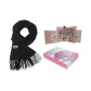 Black+3D Effect Rose Greeting Card+Envelope+Box