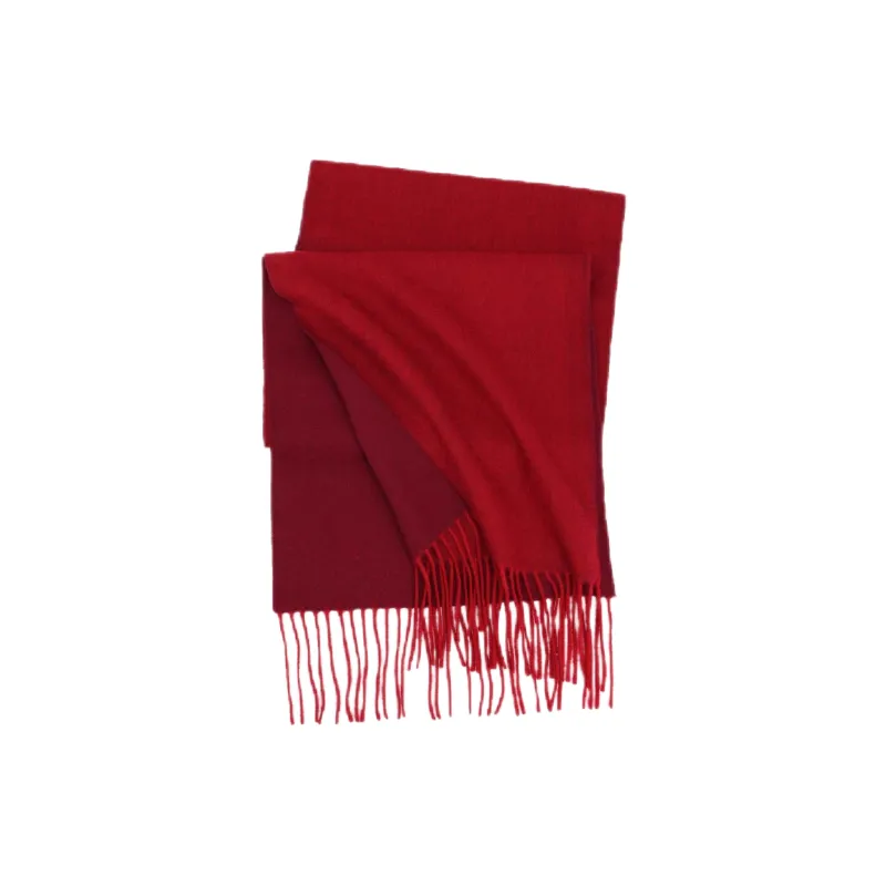 EEEENO Lambswool Knit Scarves Unisex-8