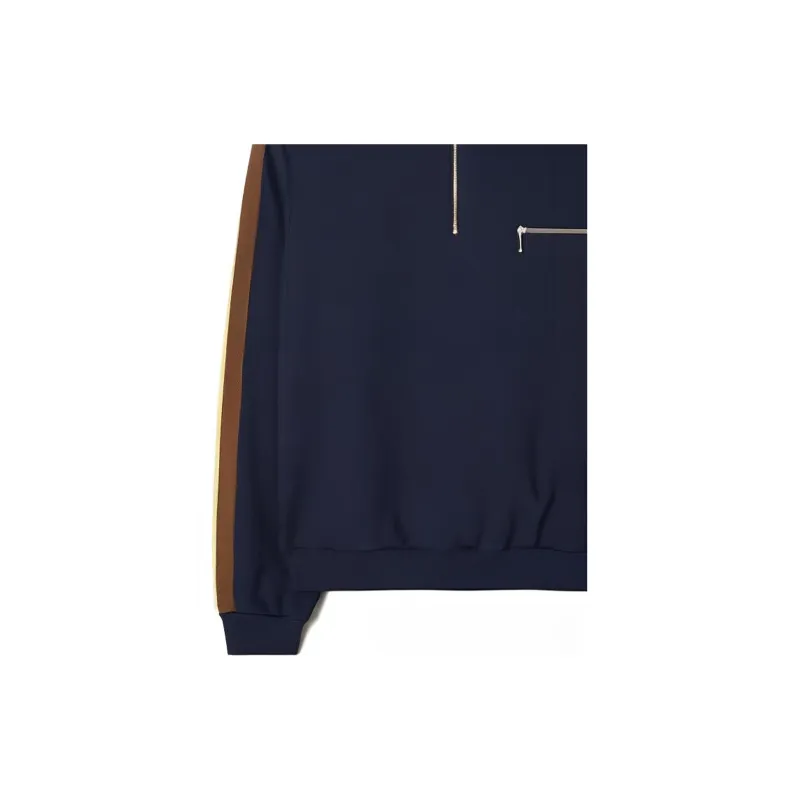 TORY BURCH Half Zipped Knitted Top-4