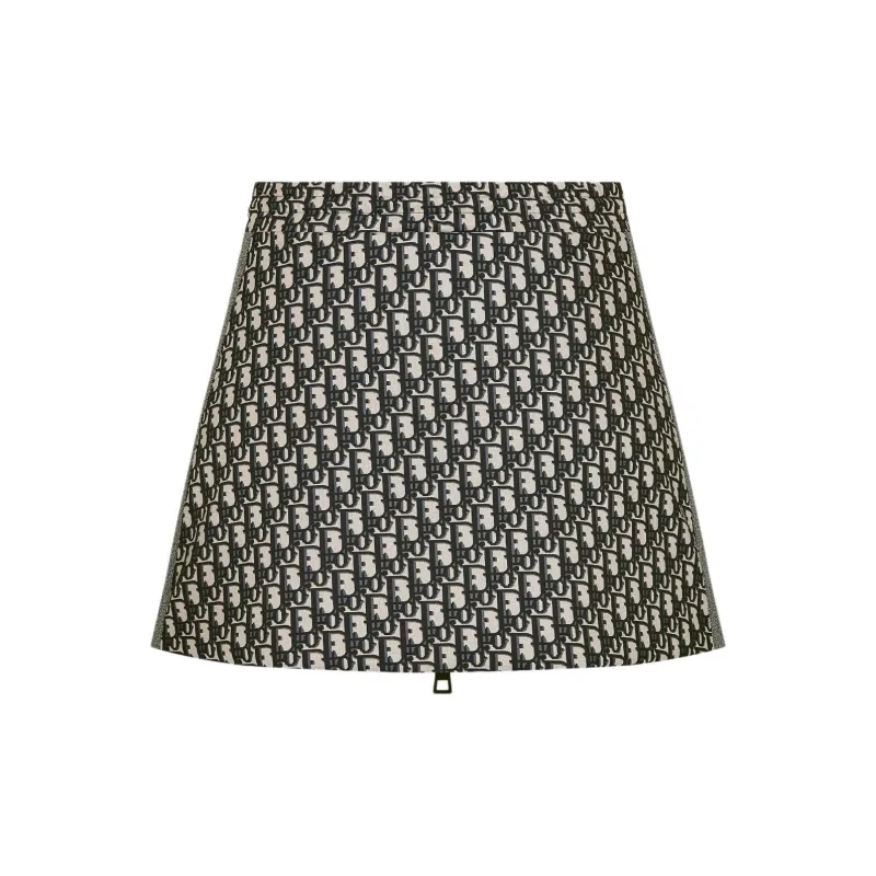DIOR FW24 Casual Short Skirts Women's Blue-1
