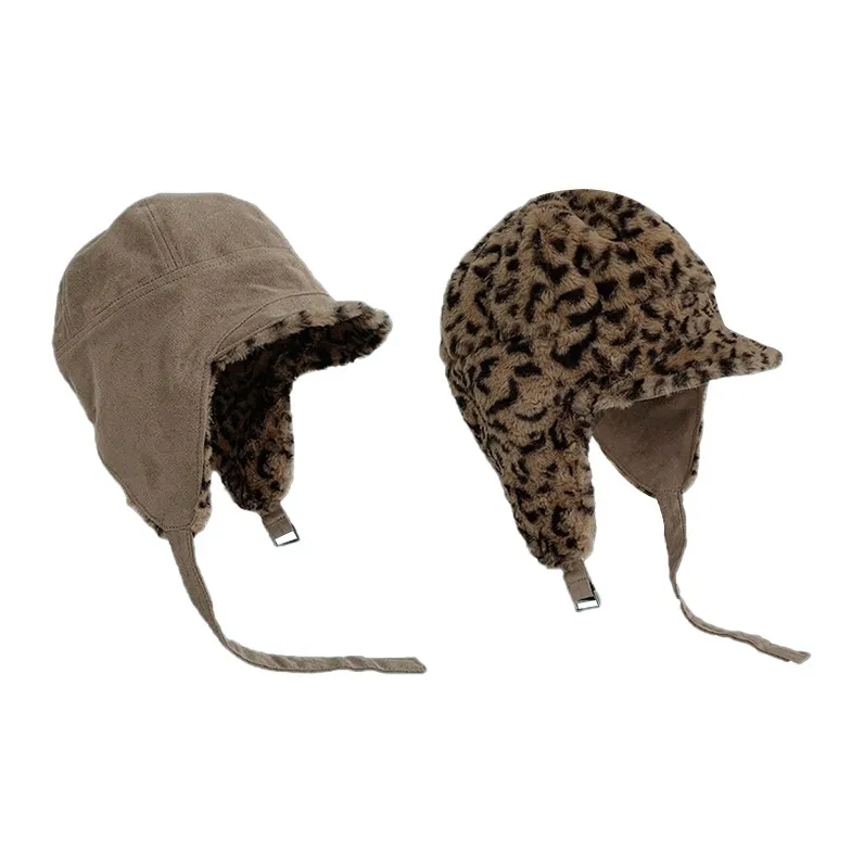 MUSTKOO Plush Trapper Hats Unisex-4