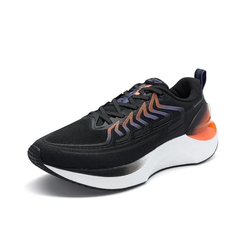 XTEP Wind And Fire 27 Generations Running Shoes Men Low Top Black/Orange Sweet Persimmon-1