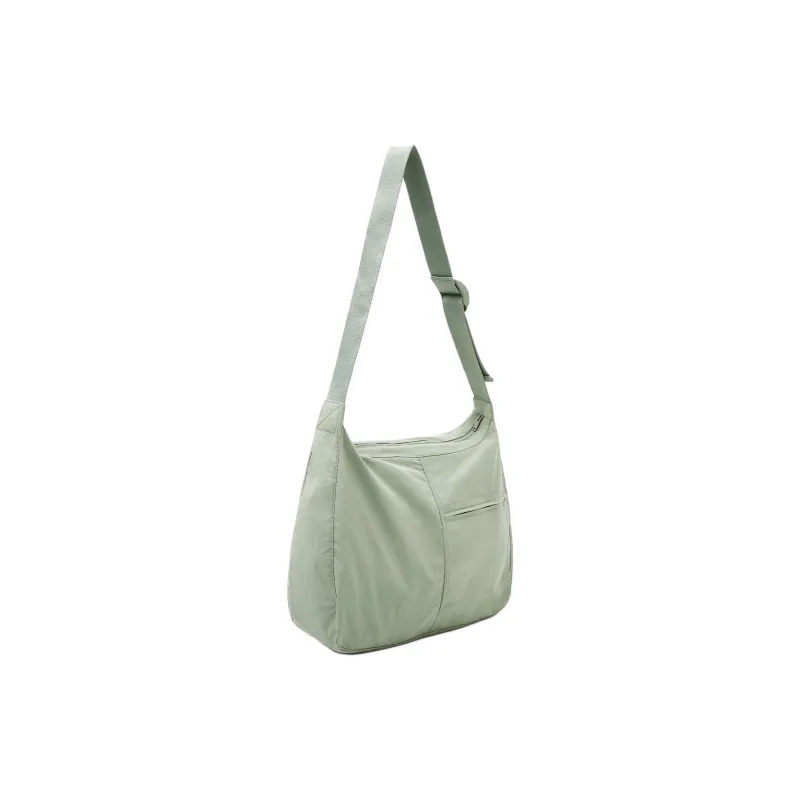 COS Polyamide Messenger Bag, Shoulder Bag, Crossbody Bag Men's Green-1