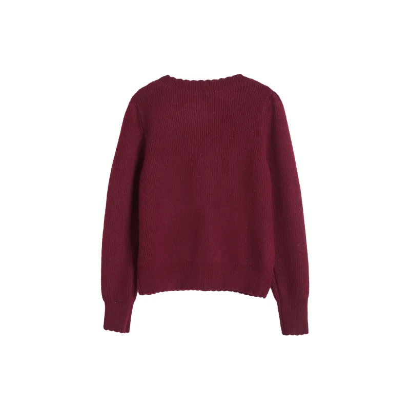 Olrain Sweater Women's Ancora Red-1