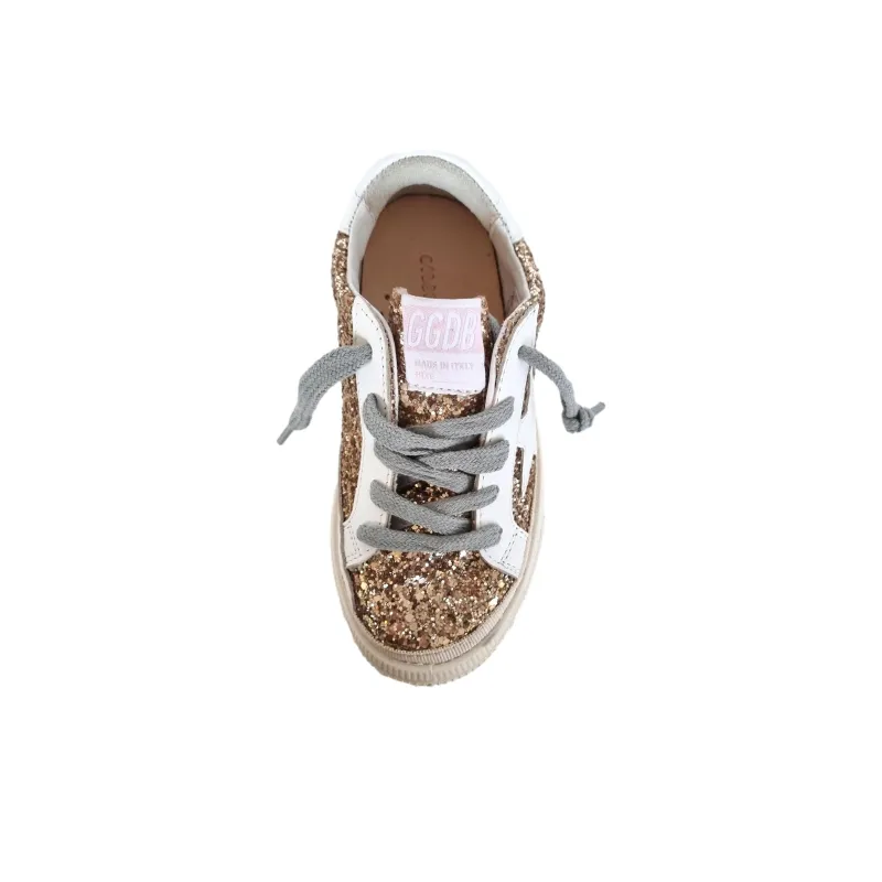 Golden Goose May Star Kids Lifestyle Shoes Gold Teenagers-4