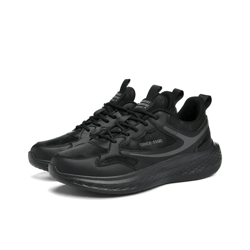 AOKANG Fashion Classics Series Cushioned Slip Resistant Low Top Chunky Sneakers Men's Shopping Bag-2