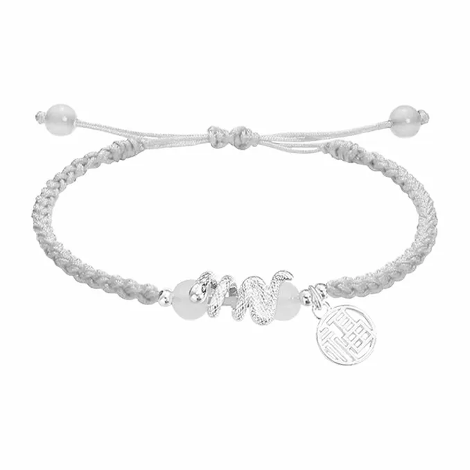 Muyan Alloy Bound Blessing Bracelet Unisex-10