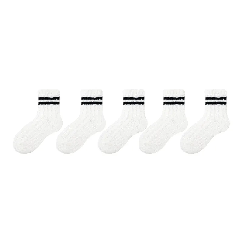 Caramella Mid Calf Socks Women's Combo Set-7