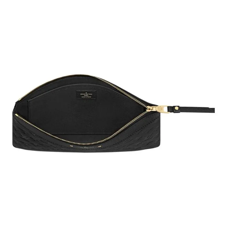 LOUIS VUITTON Daily Pouch Monogram Empreinte Black Noir-2