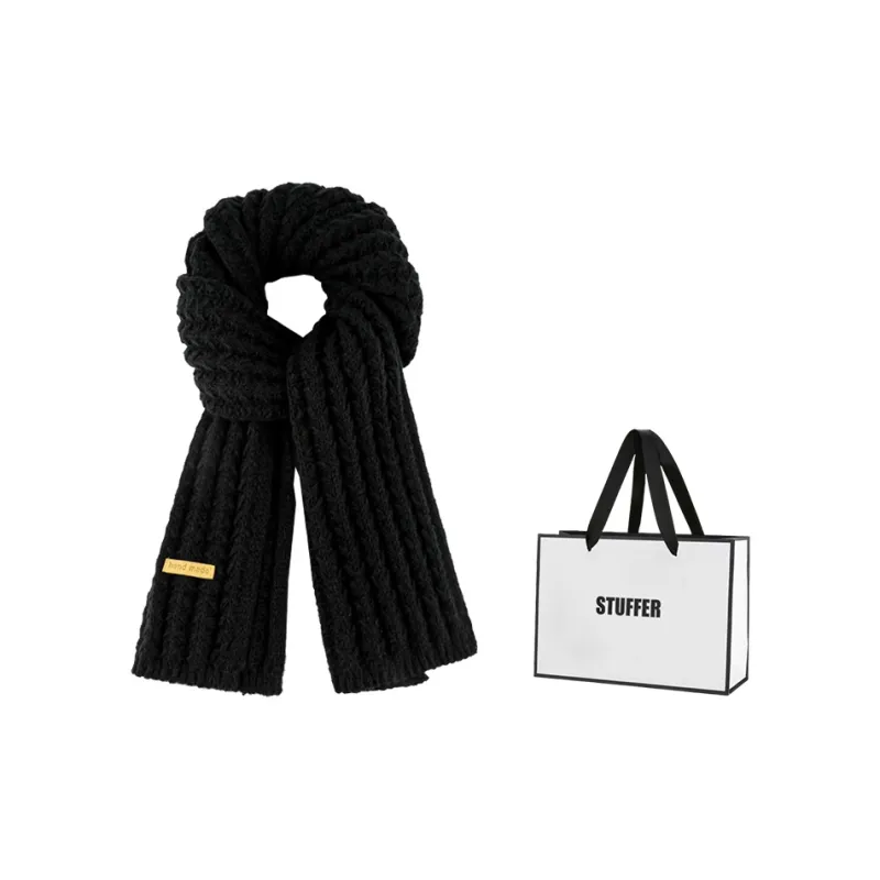 STUFFER Knit Scarves Unisex-0