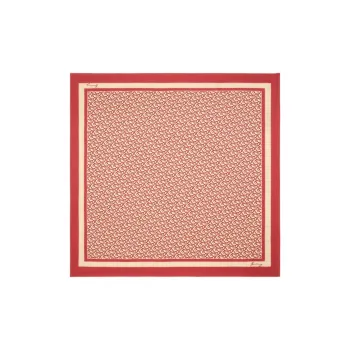 Burberry Silk Scarves Women's Red