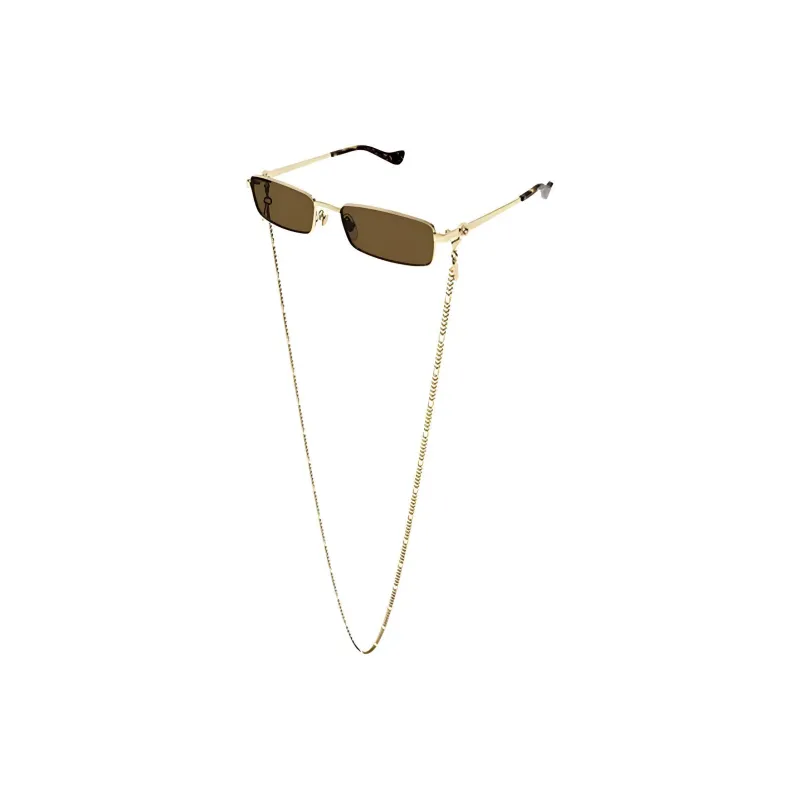 GUCCI Rectangle Frame Sunglasses-3