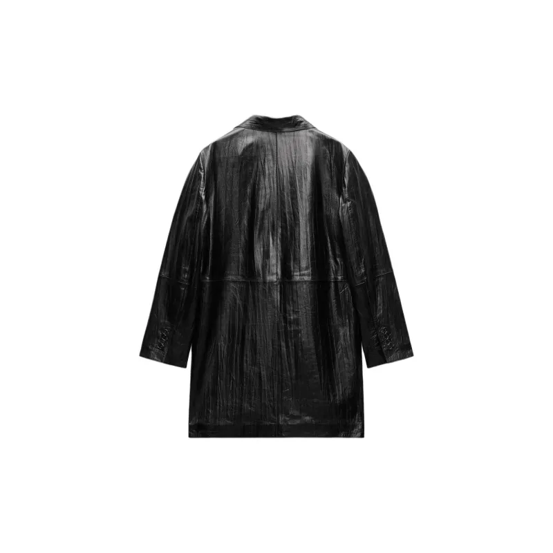 ZARA ZW Series Coat Women's Black-1