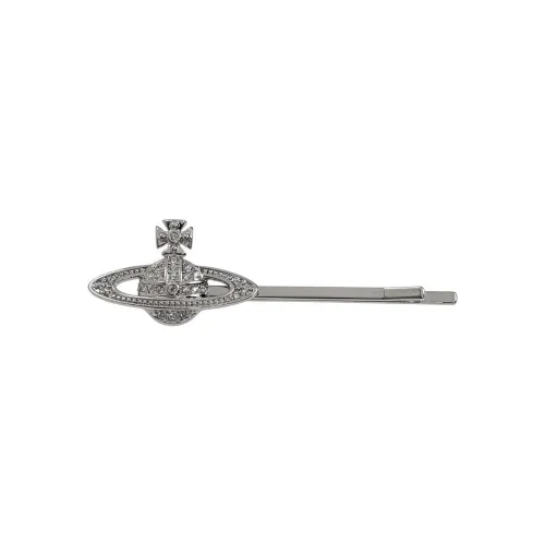 Vivienne Westwood Orb Plaque Embellished Hair Clip