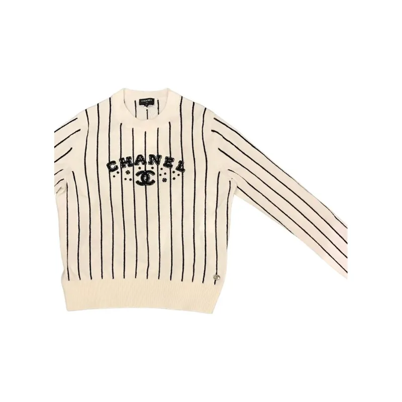 CHANEL Sweaters Women's White-5