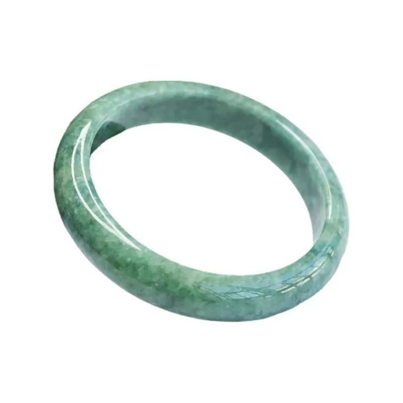 CUIYIN Bean Type Jadeite Bangles Women's-1
