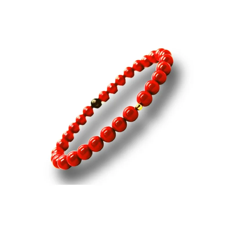 ZANJICHUANQI Cinnabar Jade Bracelets Women's-5
