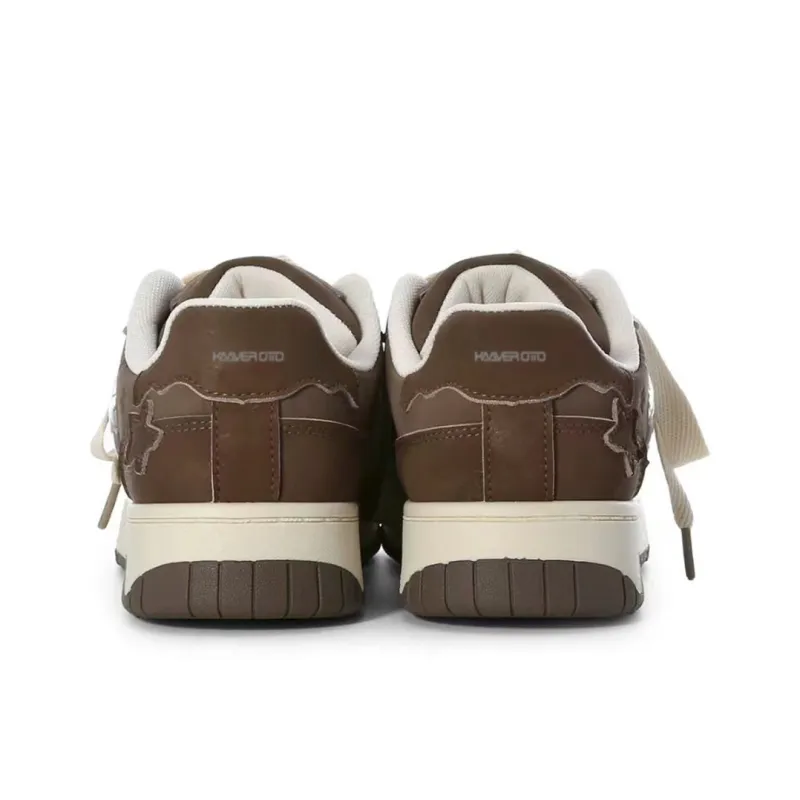 KAAVER OTTO Skateboard Shoes Women's Low Top White-42