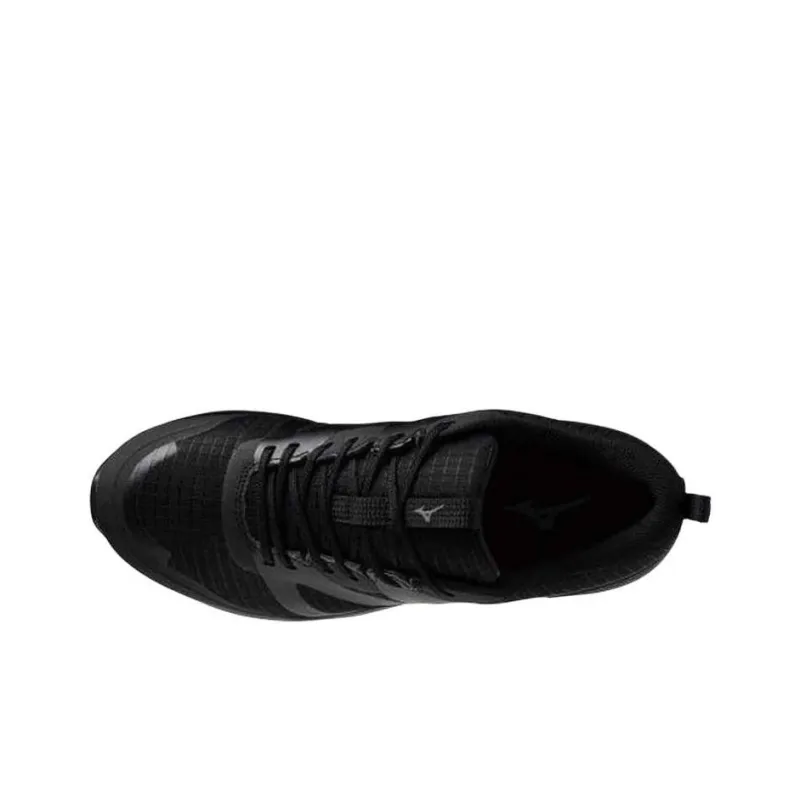 Mizuno Anti Slip Wear Resistant Low Top Casual Running Shoes Unisex Black-3