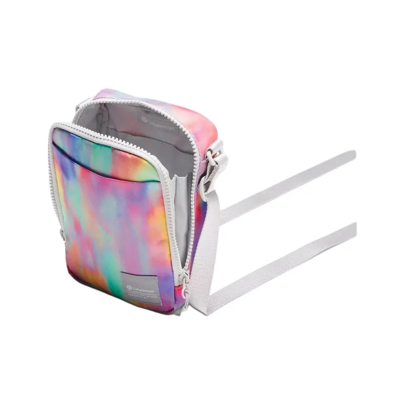 Lululemon Recycled Polyester Shoulder Bag, Crossbody Bag Unisex Multicolor-3