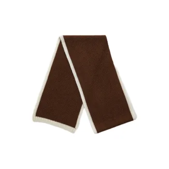 EEEENO Virgin Wool Knit Scarves Unisex