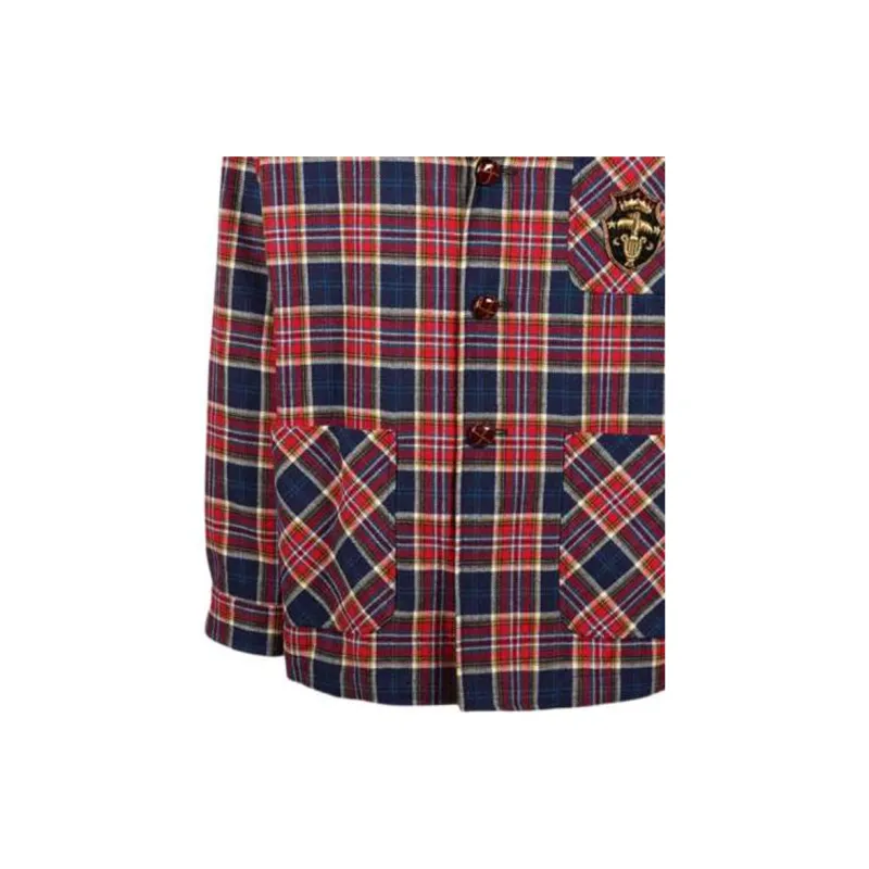 GUCCI Check Wool Jacket-3