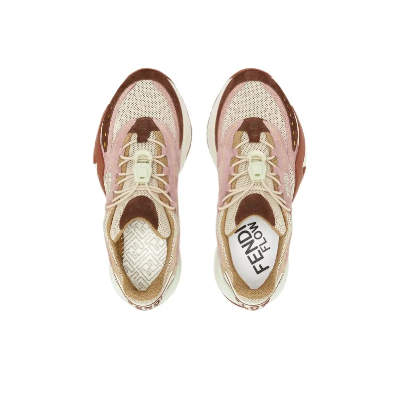 FENDI Flow Lace Up Sneakers Women's-3