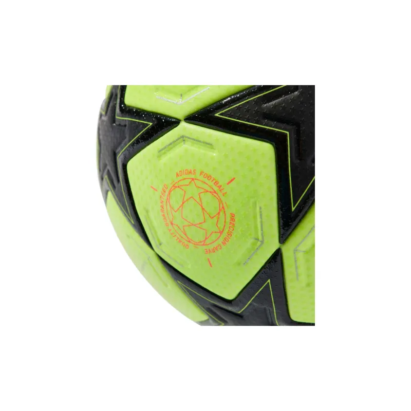 Adidas Size 5 Soccer PU Seamless Thermal bonding Unisex Bright Yellow Neon Black-2