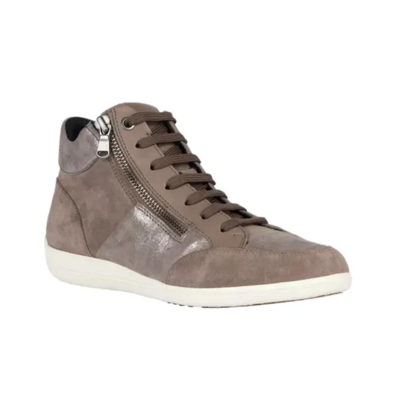 GEOX Myria Mid-Top Casual Shoes Women's Umber-1