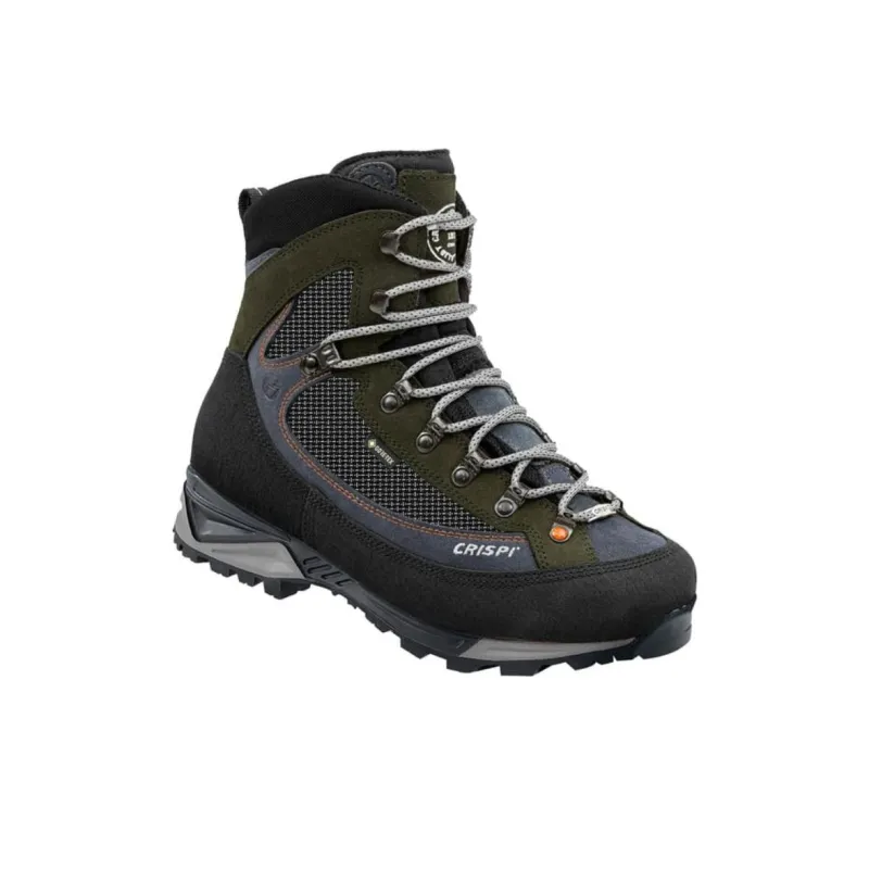 CRISPI Abrasion Resistant Slip Resistant Short Outdoor Boots Men's Black-1