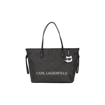 KARL LAGERFELD / Karl Lagerfeld Jeans Large Ikon-monogram Tote Bag