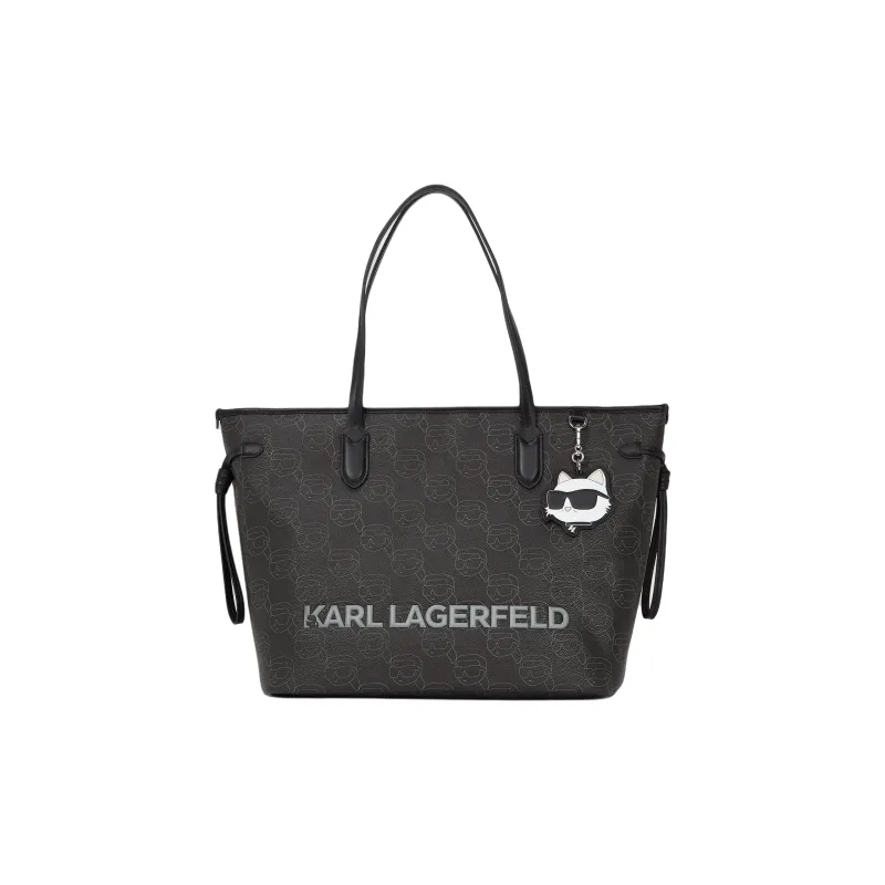 KARL LAGERFELD / Karl Lagerfeld Jeans Large Ikon monogram Tote Bag-0