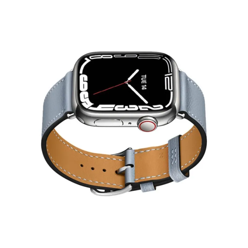 ZHENGGUANG Watch Band Apple Compatibility 41mm Genuine Leather Material-10