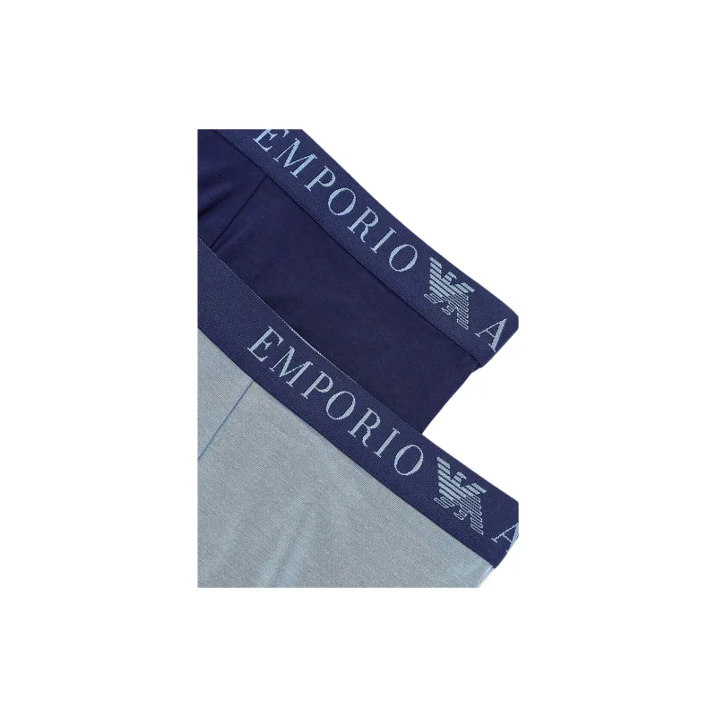 EMPORIO ARMANI Two pack Of Asv Soft touch Eco Viscose Boxer Briefs-2