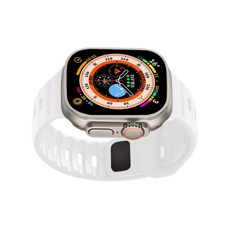 ZHENGGUANG Watch Band Apple Compatibility Silicone Material-34