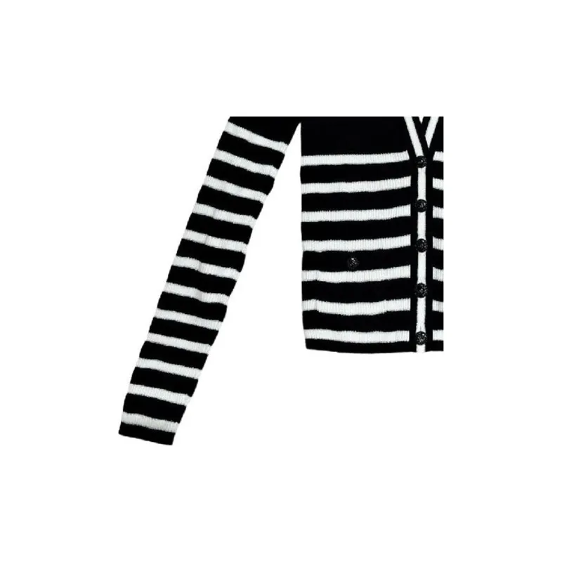 CHANEL 22 Fall And Winter Cashmere Sweater Women's Black-4