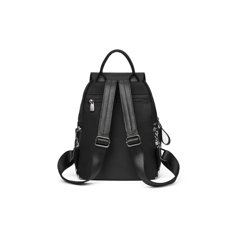SANTA BARBARA POLO & RACQUET CLUB Fabric Backpack Regular Women's Black Style/Bellflower Style-1