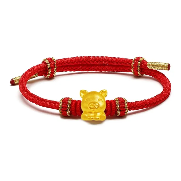 QIANCHANG Gold Bracelet Unisex-13